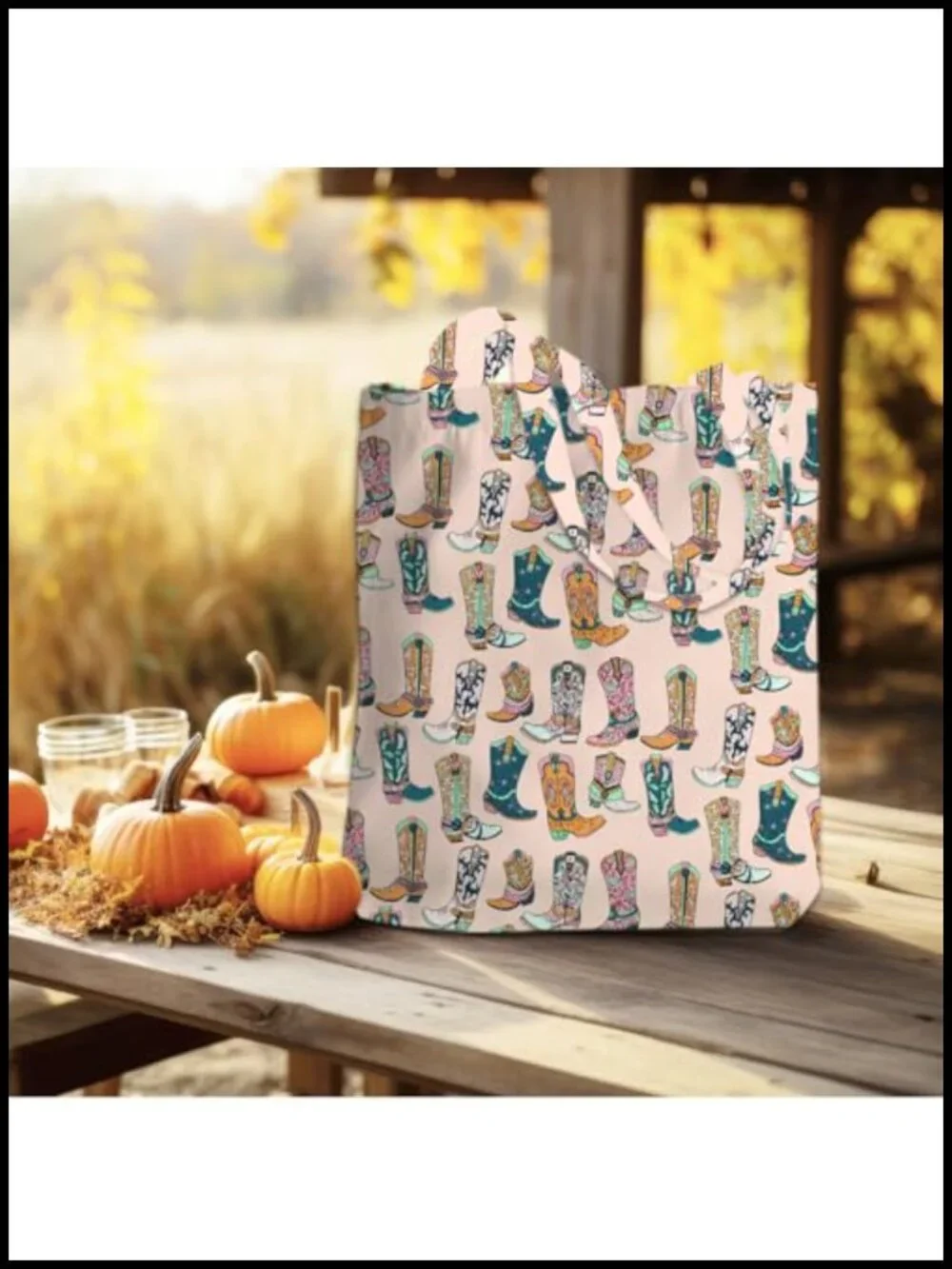 Canvas Tote Bag - Reusable Shopping Tote for Women